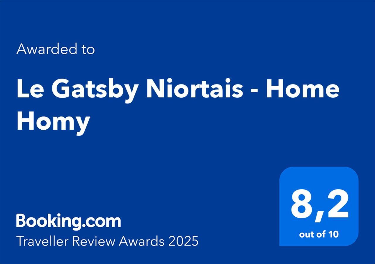 Le Gatsby Niortais - Home Homy Eksteriør bilde